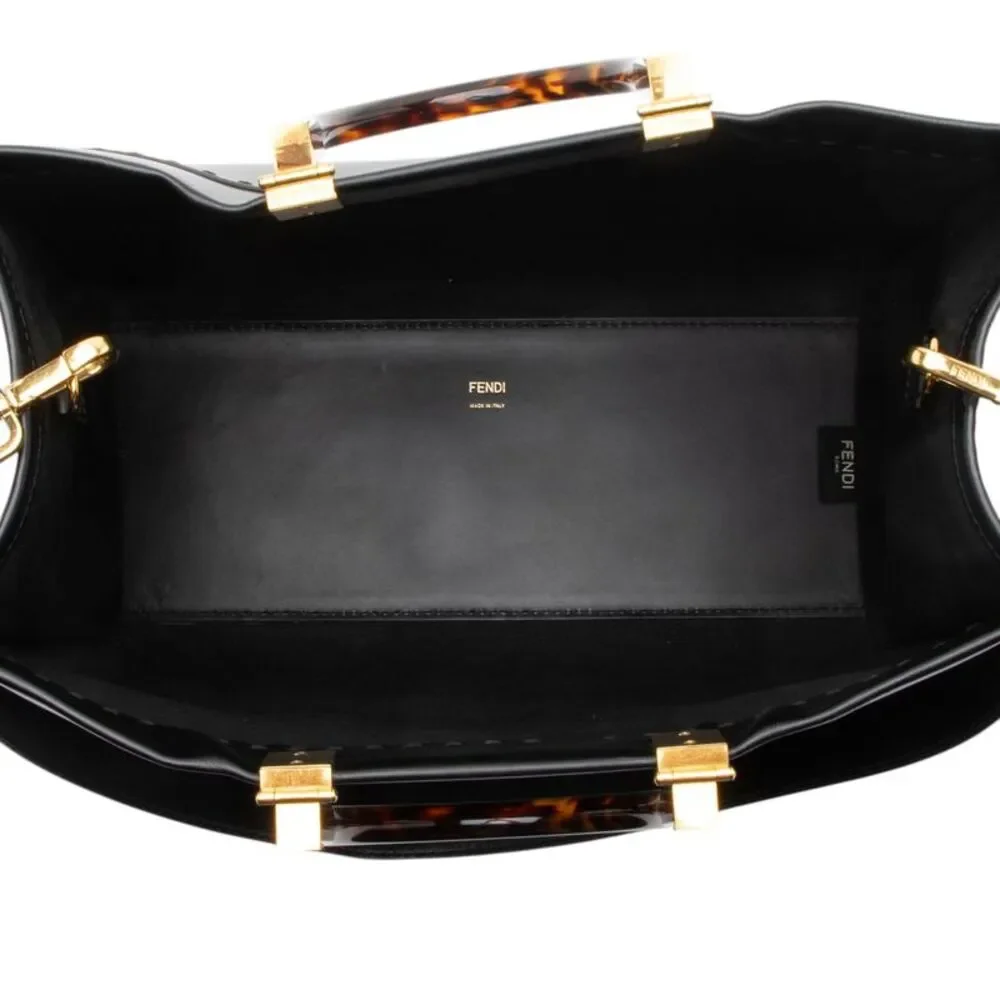 Fendi Leather Sunshine Medium Shopper Tote - Picture 7 of 13